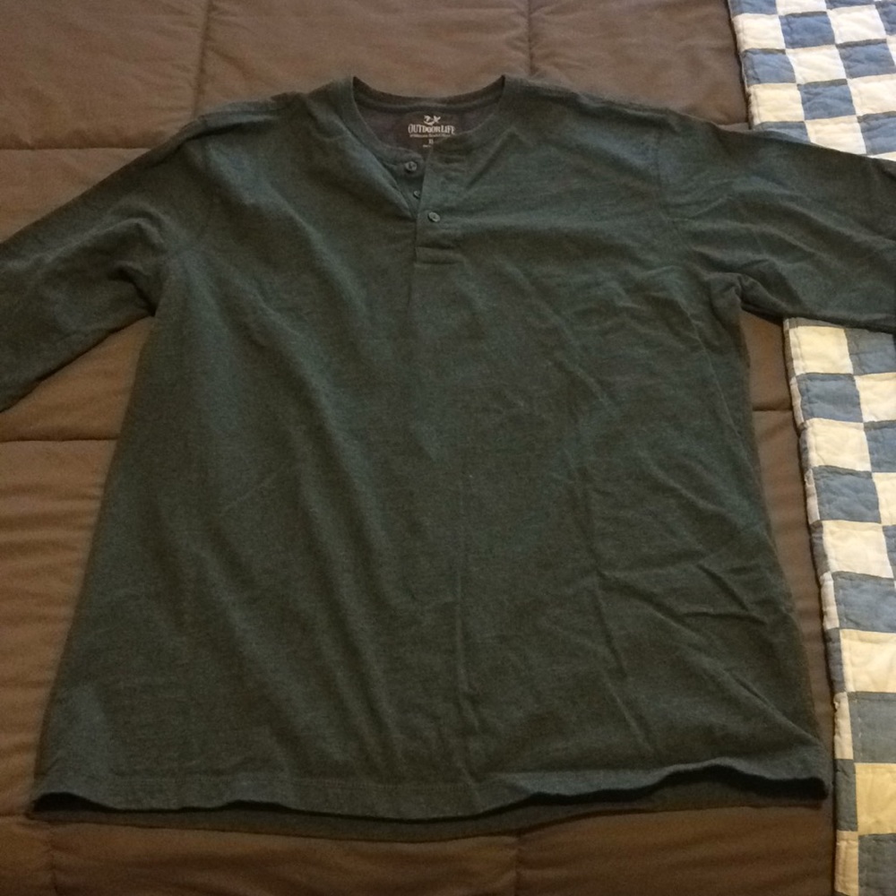 XL 3 button Henley